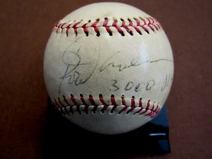 ROD CAREW 3000 8/4/85 TWINS ANGELS SIGNED AUTO VINTAGE WILSON 70'S BASEBALL JSA - Picture 1 of 4