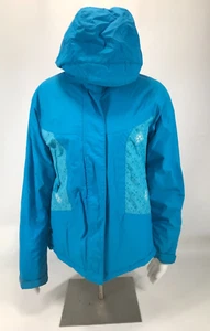 Columbia Omni-Shield Youth 14/16 Blue and Black Reversable Winter Jacket - Picture 1 of 11