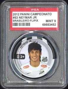 Panini Campeonato Neymar JR Brasileiro Flipix 2012 - PSA 9 - Imagen 1 de 2