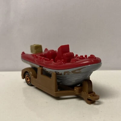 Raft Boat & Trailer Collectible 1/64 Scale Diecast Model - Image 1 of 4