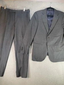 Suitsupply Suit Mens 48 Gray Sienna Jacket Blazer Brescia Pants 32x28 Wool Set - Picture 1 of 22