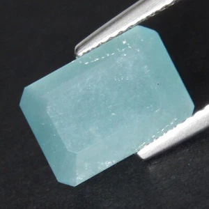 3.58Cts Natural Rarest Grandidirite Emerald Cut Collection Gem From Madagascar - Picture 1 of 5