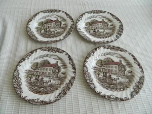 Johnson Brothers Heritage Hall (4) 6 3/4" Wide Plate 6-5 - Picture 1 of 7
