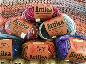 Cascade Yarn -Borgo de Pazzi ARTILEA Bulky wt Superwash wool -Choose fm 6 colors - Picture 1 of 12