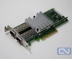 Dell 942V6 Dual Port 10G X520-DA2 Ethernet Adapter Card (Low Profile) - Afbeelding 1 van 4