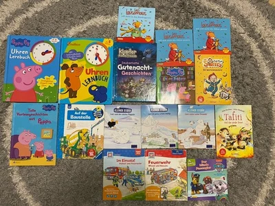 17 Kinderbücher – Peppa, WAS IST WAS, Uhr lernen, Paw Patrol - Bild 1 von 2