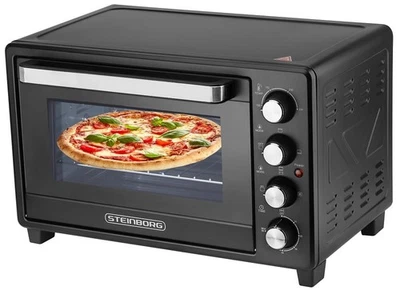 Pizzaofen 35 Liter Mini-Backofen 1600 Watt Small Oven Mini Backofen Backofen - Bild 1 von 4