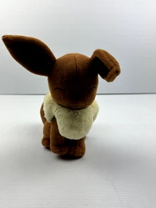 Eevee Soft Plush Toy Pokemon Small Tomy Happy Cheerful - Foto 1 di 11