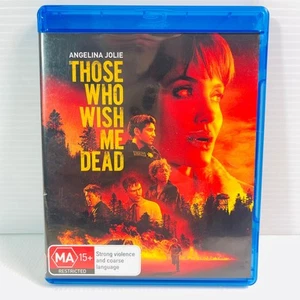 Those Who Wish Me Dead Blu-Ray Angelina Jolie Jon Bernthal - Picture 1 of 4