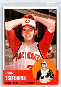 1963 Topps #244 John Tsitouris - Picture 1 of 2