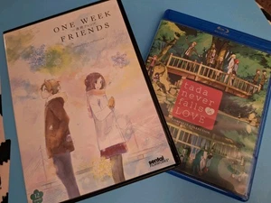 One Week Friends Dvd And  Tada Never Falls In Love Bluray Anime Lot - Bild 1 von 7
