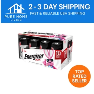 Rechargeable MAX C Cell Batteries 8-Pack - PowerSeal Technology Included - Picture 1 of 11