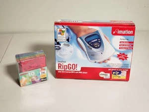 imation RipGO! Mini Masterizzatore CD-R Lettore MP3 e WMA RARO - Foto 1 di 12