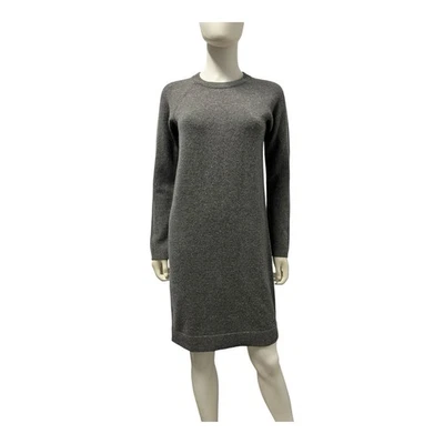 Vince Gris Tejido Lana + Cachemira Pullover Día Juego Suéter Vestido Mujer’s Pequeño Foto 1 de 4