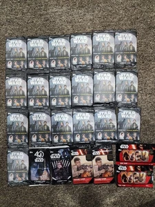 Star Wars Topps Lot 23 Karten Pack & 2 Dog Tags Pack - Bild 1 von 13