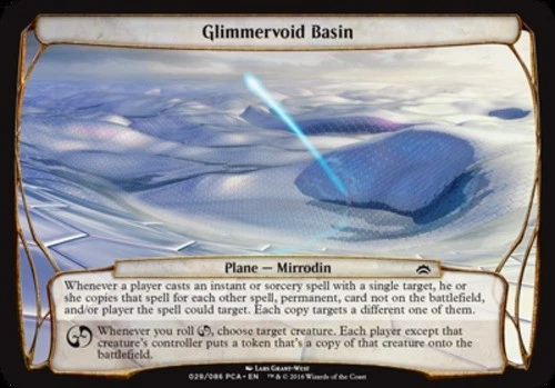 Glimmervoid Basin - Oversized - Planechase Anthology # MTG Magic The Gathering - Image 1 of 1