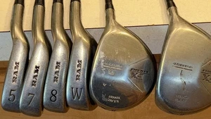 RH RAM FX OVERSIZE WEDGE, 1w, 5w, 5,7,8 STEEL REGULAR PAT. PENDING - Picture 1 of 4