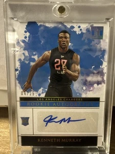 2020 Panini Impeccable - Rookie Autographs Kenneth Murray #150 Gold /25 (AU, RC) - Picture 1 of 2