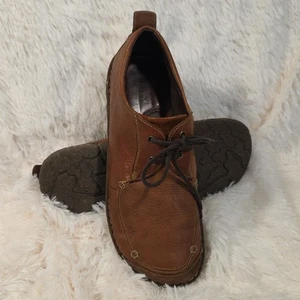 Born Schuhe Herren Joel Freizeit Oxford Braun Leder Schnürschuhe Mokassinnaht Gr. 14M H39341 - Bild 1 von 8