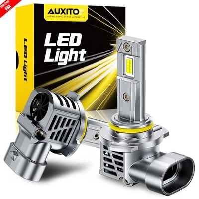 CANBUS 9006 HB4 LED Headlight Bulbs Kit 100W 6500K White Low Beam 330000LM 2/3/4 - Image 1 of 4