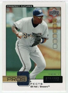 Bill Hall 308/999 - Milwaukee (MLB) 2005 UD Pros and Prospects Baseball # 149 MT - Bild 1 von 1