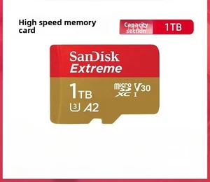 SanDisk Micro SD Card Extreme Memory Card 1 TB 4K Ultrafast Gold Card - Picture 1 of 1