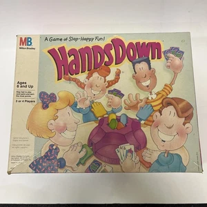 Hands Down Family - Brettspiel - Milton Bradley - Vintage 1990 - vollständig - Bild 1 von 7
