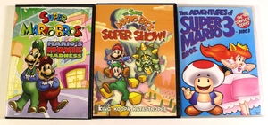 The Adventures Super Mario Bros. Complete Series Set DVD Bundle Lot Video Season - Picture 1 of 16