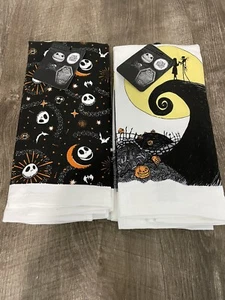 NWT Set Of 2, 2-pack Nightmare Before Christmas Kitchen Towels (4 Total) - Picture 1 of 2