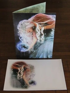 Tarjeta de felicitación sin árbol hermana luna tarjetas ecológicas sobre gráfico regalo arte - Imagen 1 de 7