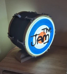 The Jam Drum Head Table Light - Home Decor - Gift - Picture 1 of 5