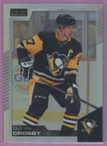 2020 20-21 OPC PLATINUM PREVIEW RAINBOW PARALLEL PENGUINS SIDNEY CROSBY #P-SC - Foto 1 di 2
