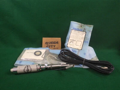 NOS Hustler BBL-144A 200W 2 meter antenna base+cable 143-149mHz Spring base - Image 1 of 4