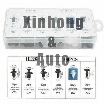 Бампер крыло вкладыш толчок типа фиксаторы зажимы для Cadillac автомобиля Suv 100 x коробка SetU - Изображение 1 из 4