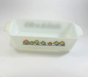 Vintage ANCHOR HOCKING Fire King 1qt Summerfield Baking Dish Milk Glass 441 USA - Picture 1 of 7