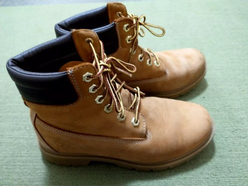 Scarpe Timberland da donna impermeabili Primaloft 400 A1616 in pelle miele con lacci US 7 5