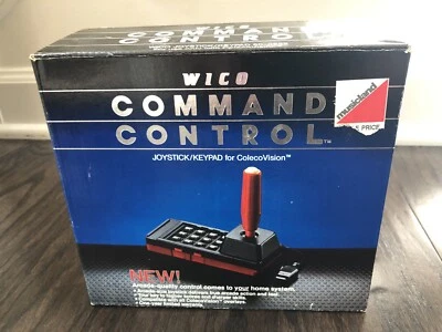 Wico Command Control Joystick/Keypad For ColecoVision In Box -untested - Image 1 of 4