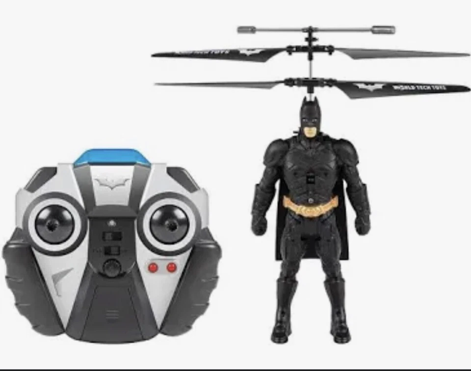Marvel BATMAM World Tech Toys Batman Helicóptero Láser Navidad Cumpleaños Regalo Foto 1 de 2