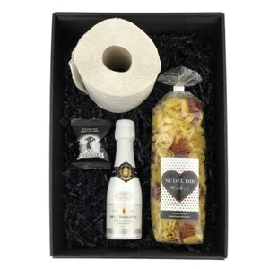 Geschenkbox 'Alles wird gut!' / für Frauen / Klopapier / Sekt / Notfallbox - Bild 1 von 3