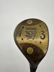 Vintage Lynx USA Fairway Driver 3 Wood RH Steel Regular Flex - Picture 1 of 11