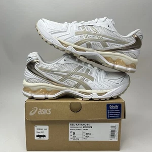 ASICS Gel-Kayano 14 “White Simply Taupe”Running Shoes New Women’s 9 1202A056-110 - Picture 1 of 4