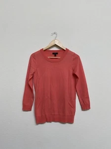 J. Suéter de lana merino Tippi XS para mujer estilo pulóver coral # E1277 - Imagen 1 de 4