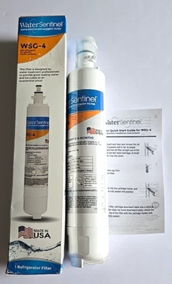Water Sentinel 1 Replacement Refrigerator Filter WSG-4 New Sealed Open Box - Image 1 of 4