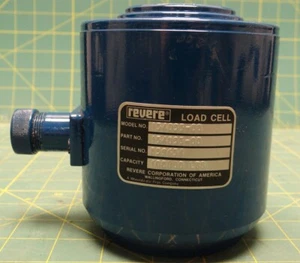 Revere Transducer Canister Compression Load Cell P/N 154035-00 - Picture 1 of 10