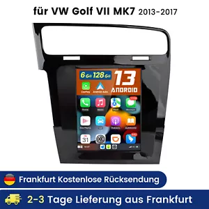 Android 13 Car Stereo 6GB+128G For Golf VII 7 2013-2017 GPS Sat Nav CarPlay DAB+ USB - Picture 1 of 11