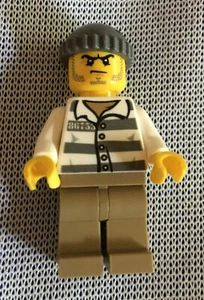 LEGO City Prisoner Minifigure - cty1242 - Nuovo - Foto 1 di 1