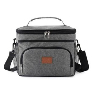 Bolsa Enfriadora 15L Aislada Térmica Camping Picnic Playa Festival Caja 15 Litros Cremallera - Imagen 1 de 6