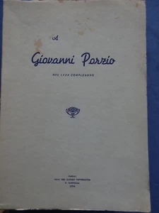 GIURISPRUDENZA-FORO NAPOLETANO-ONORANZE A GIOVANNI PORZIO NEL LXXX COMPLEANNO - Foto 1 di 1