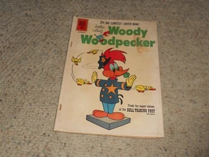 1961 Woody Woodpecker Dell Comic Book #68 - Traffic Cop - THE GOLDEN FLEECE!!! - Picture 1 of 2
