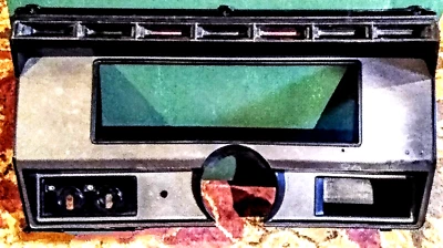 Cuadro de instrumentos gris bronceado Ford F150 F250 F350 80-86 bisel con almacenamiento OEM Foto 1 de 4